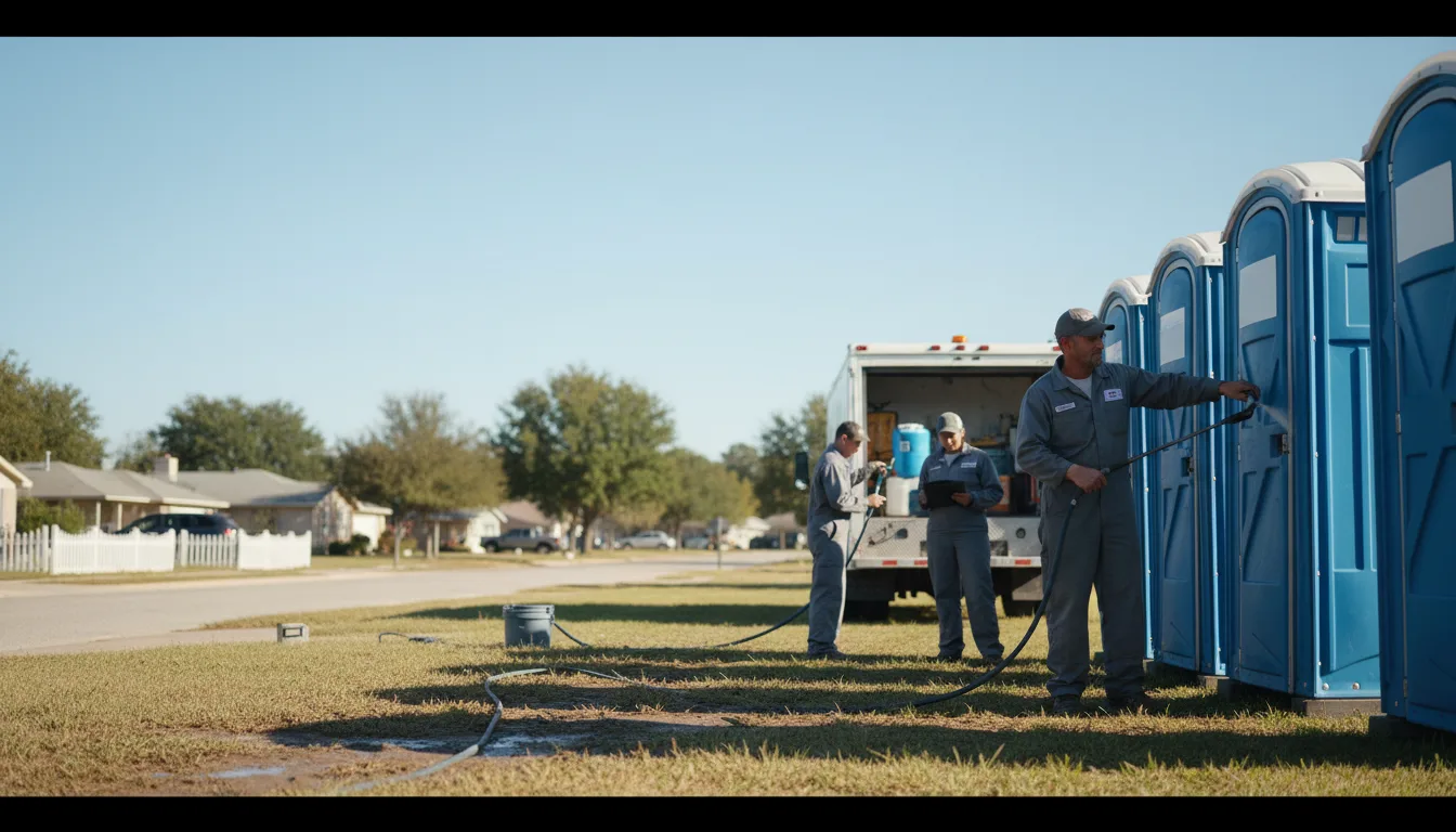 Long-Term Portable Toilet Rental in Dugger, IN near me